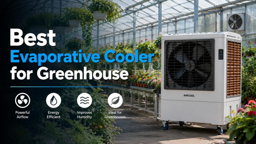 best evaporative cooler for greenhouse