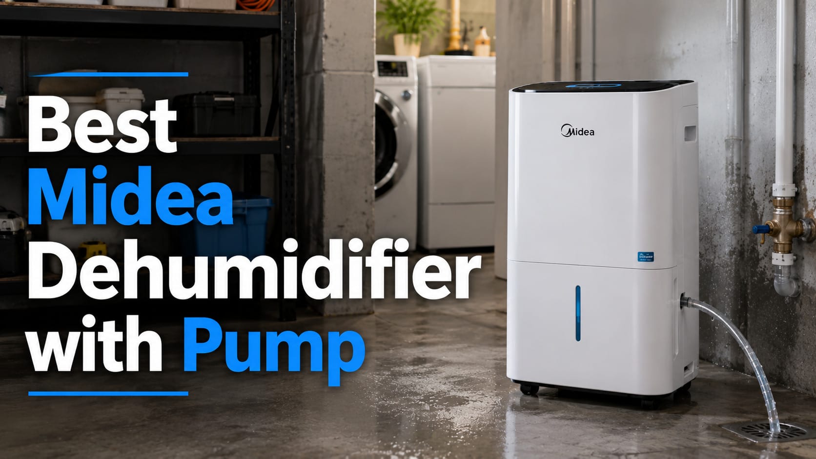 Best Midea Dehumidifier With Pump