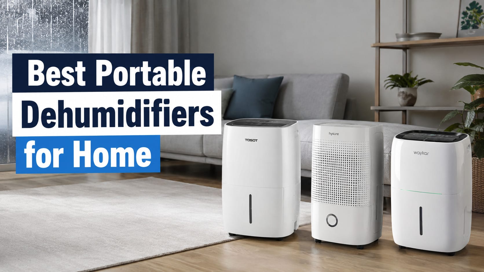 Best Portable Dehumidifiers for Home