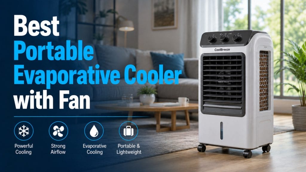 best portable evaporative cooler with fan