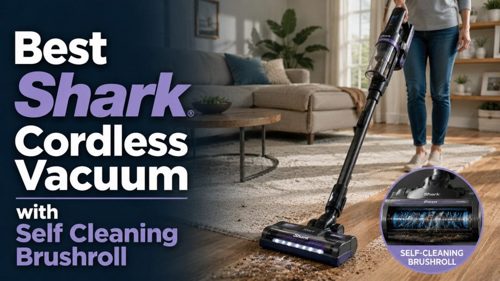 best shark cordless vacuum with self cleaning brushroll