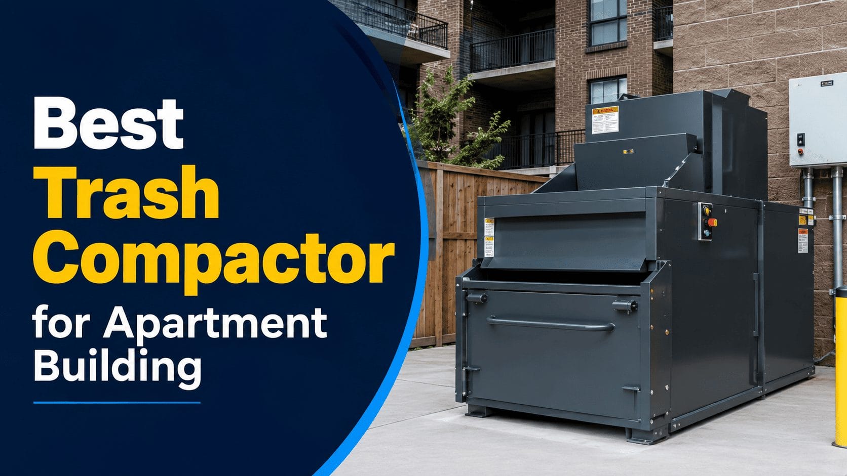 best trash compactor for apartment building