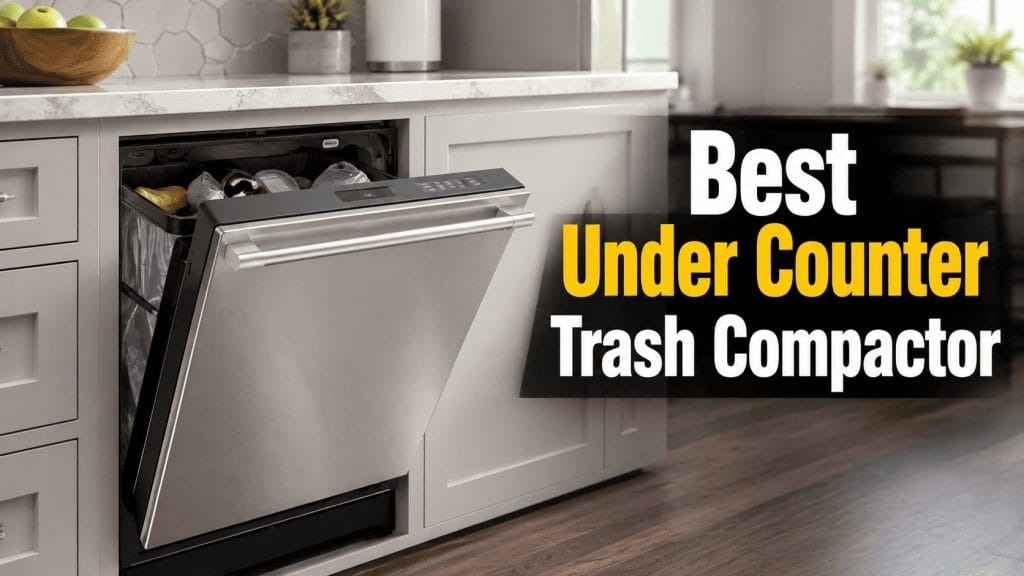 best under counter trash compactor