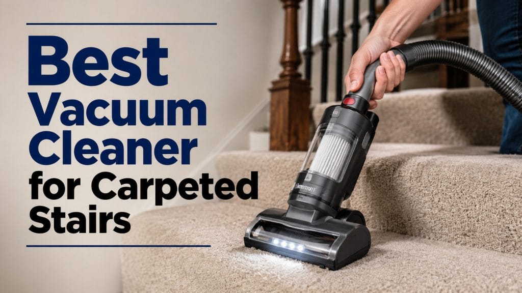 best vacuum cleaner for carpeted stairs
