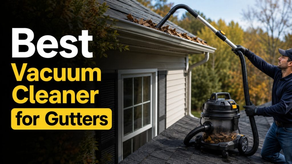 best vacuum cleaner for gutters