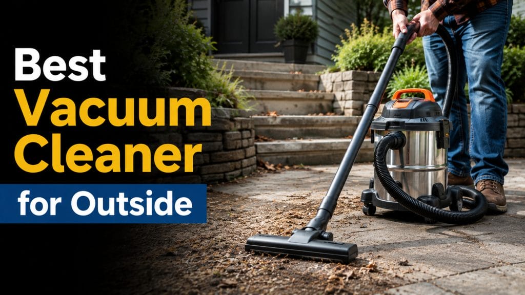 best vacuum cleaner for outside