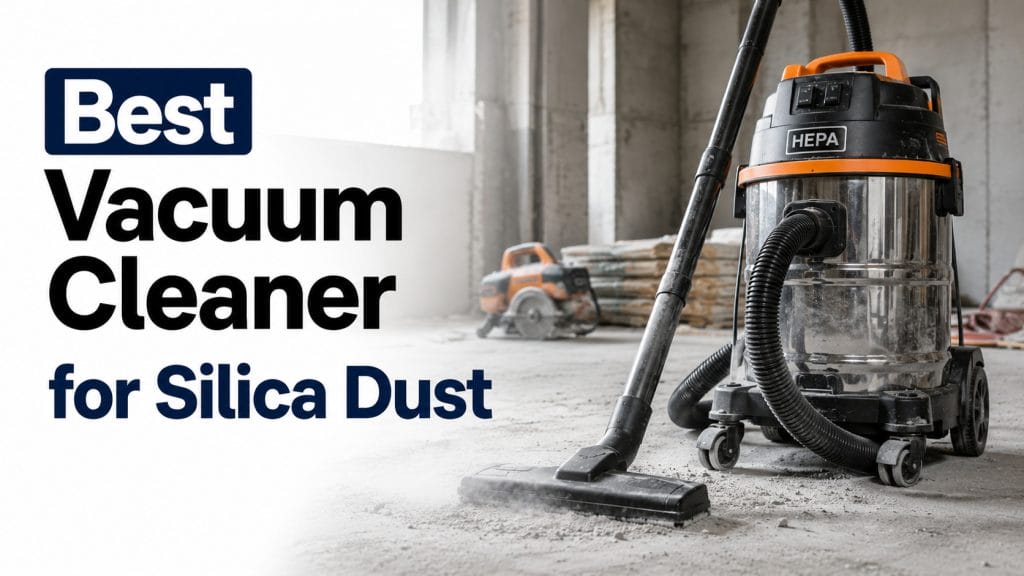 best vacuum cleaner for silica dust