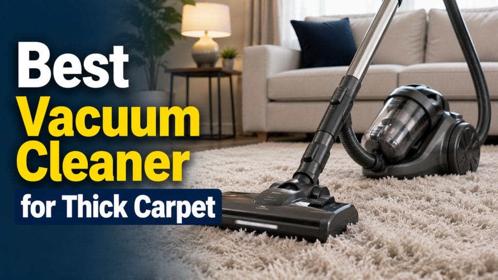 best vacuum cleaner for thick carpet