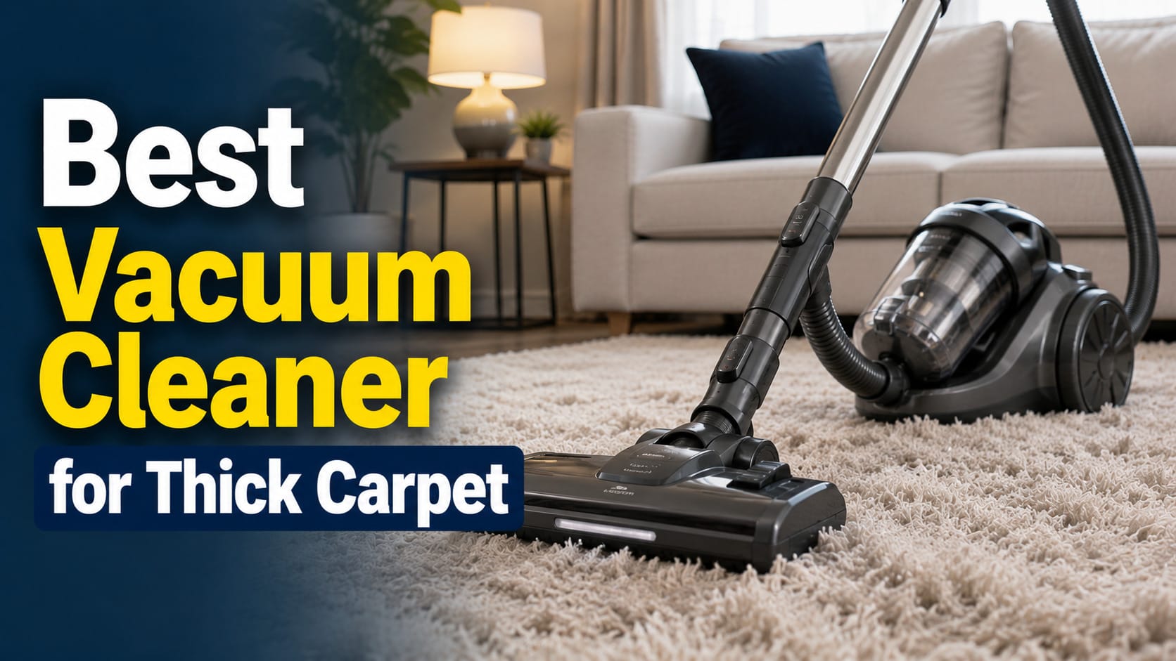 best vacuum cleaner for thick carpet