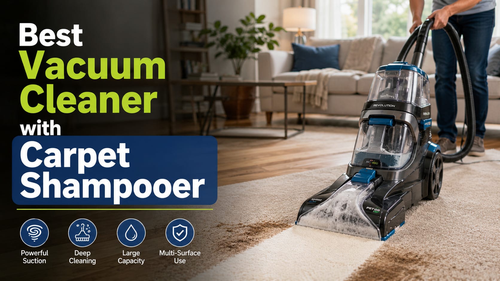 best vacuum cleaner with carpet shampooer