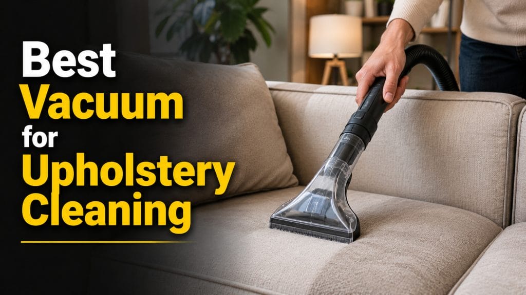 best vacuum for upholstery cleaning