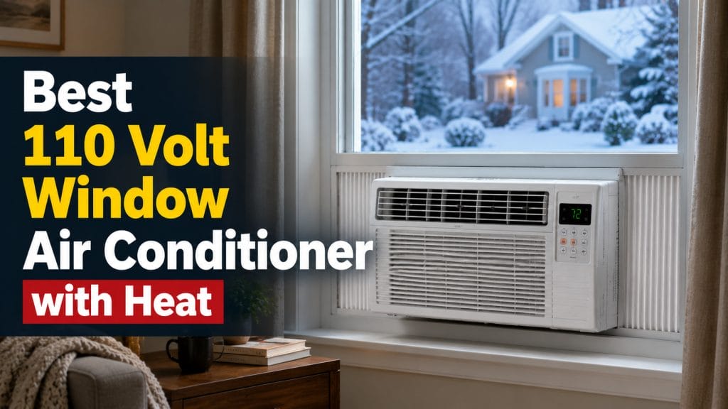 best 110 volt window air conditioner with heat