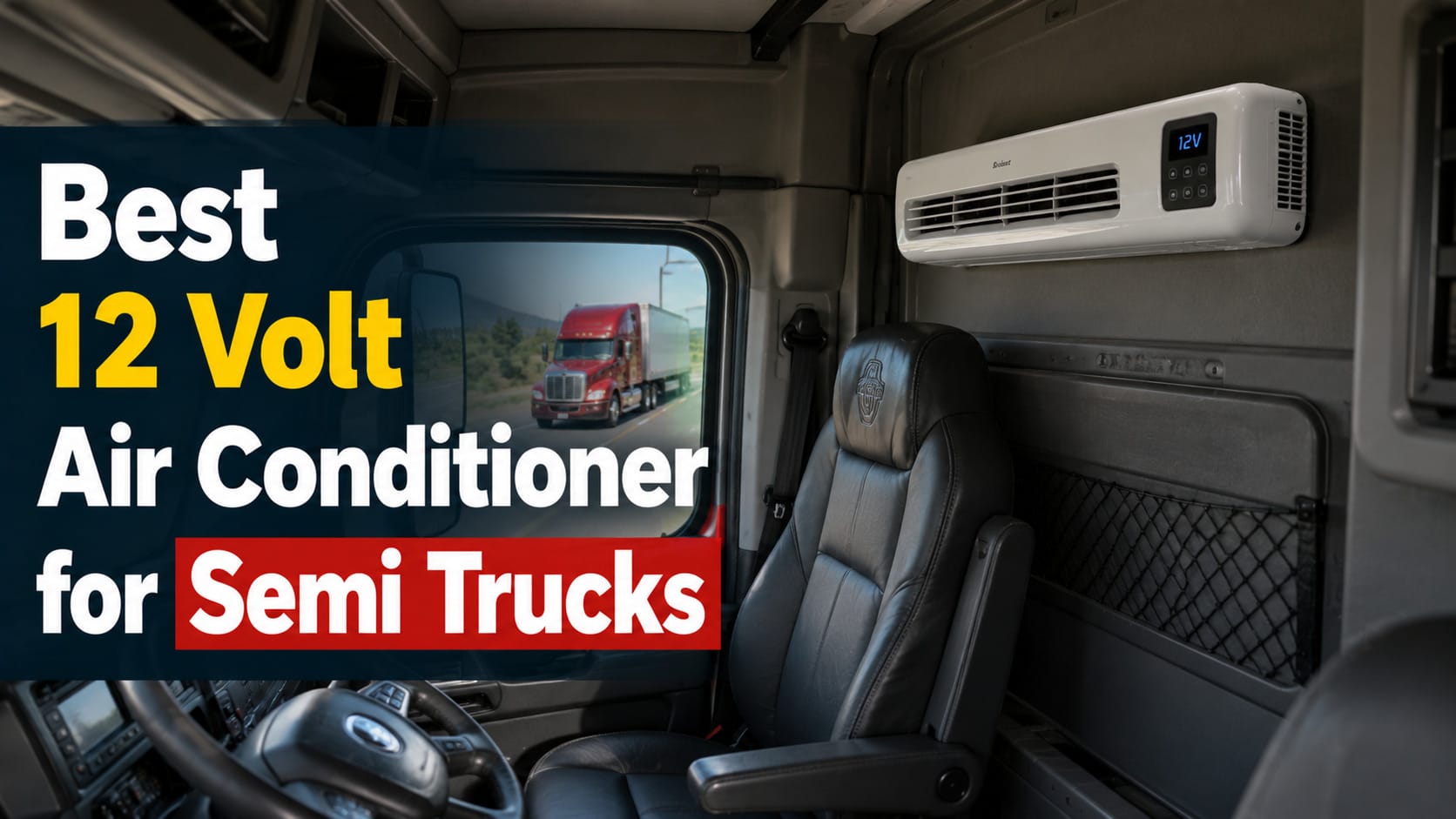best 12 volt air conditioner for semi trucks