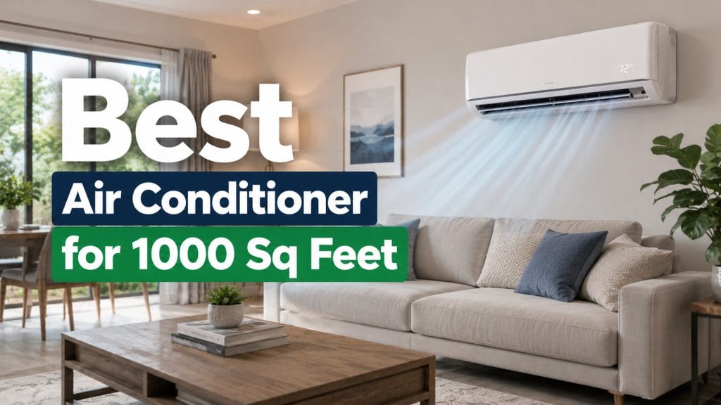 best air conditioner for 1000 sq feet