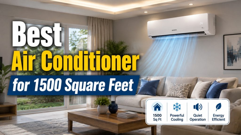 best air conditioner for 1500 square feet