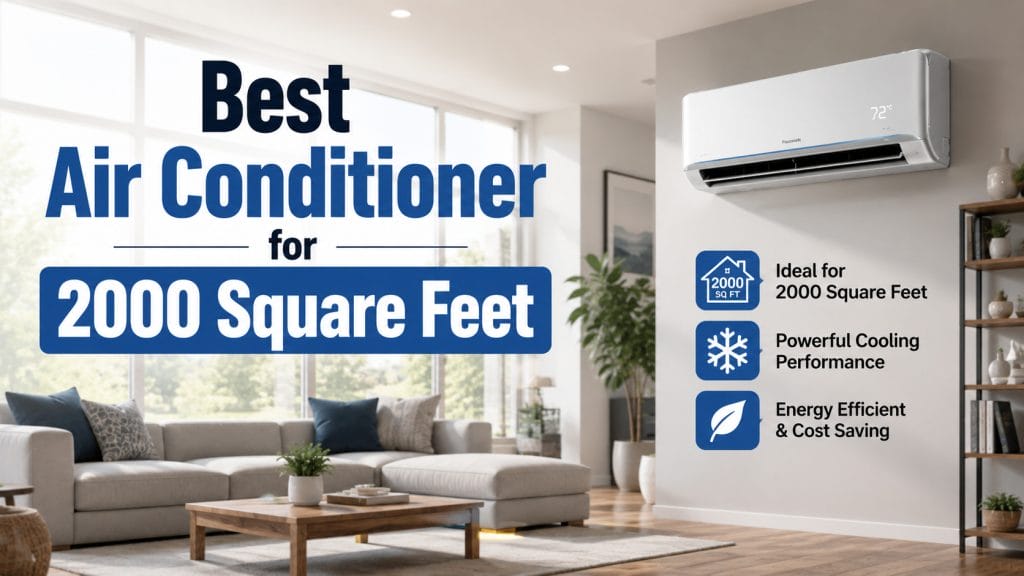 best air conditioner for 2000 square feet