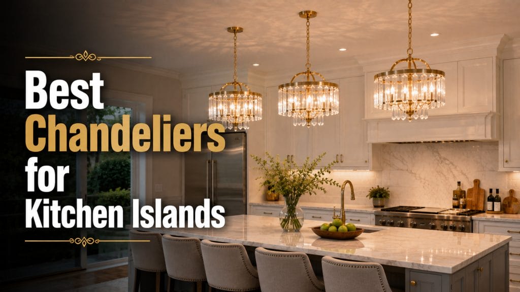 best chandeliers for kitchen islands