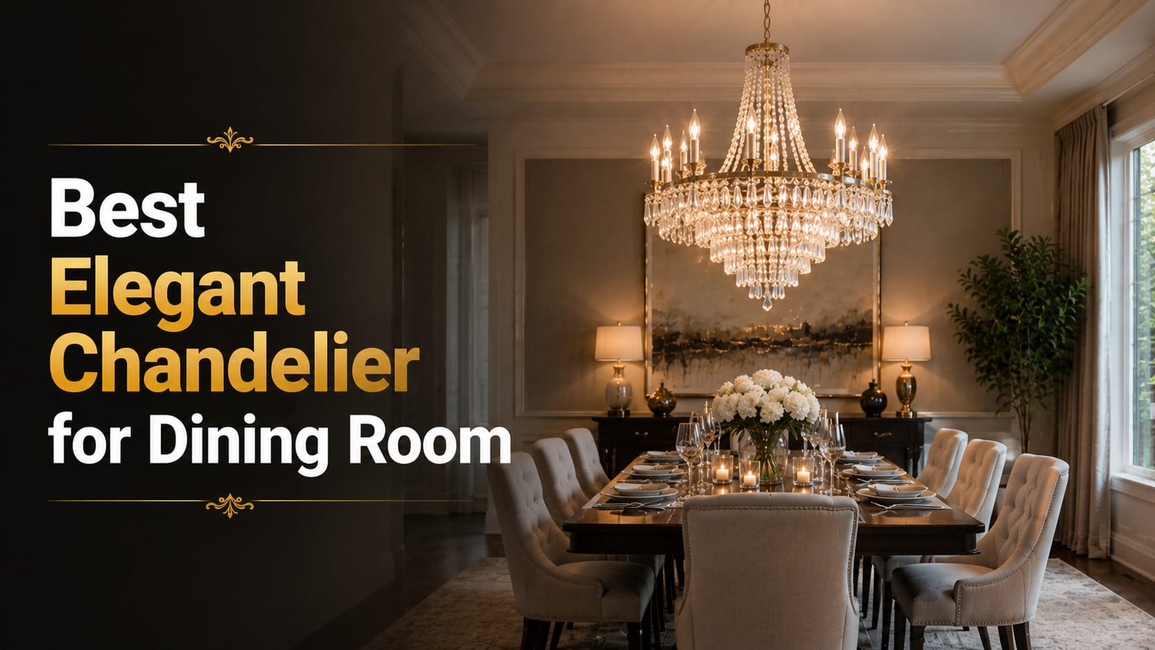 best elegant chandelier for dining room