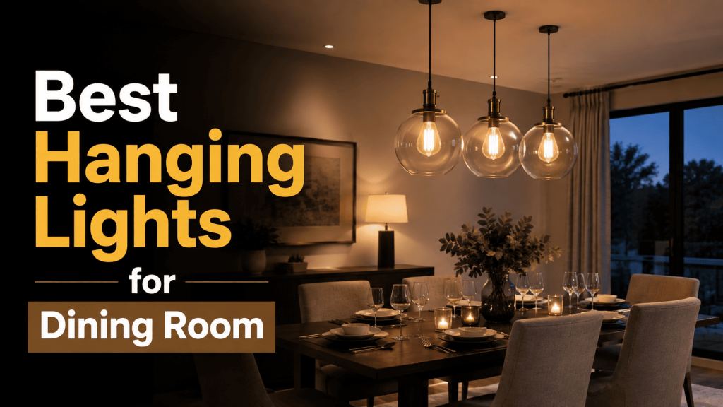 best hanging lights for dining room