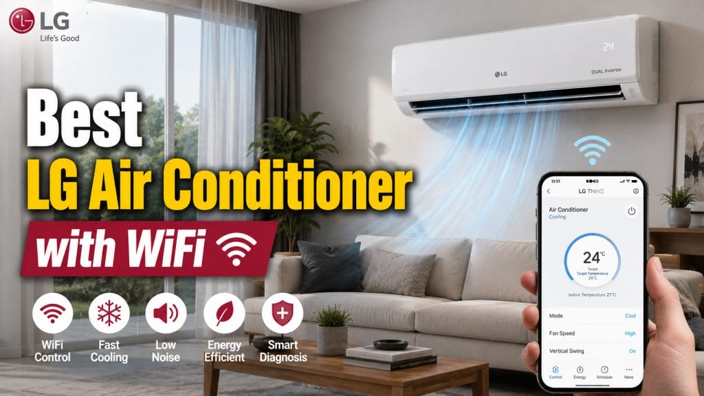 best lg air conditioner with wifi