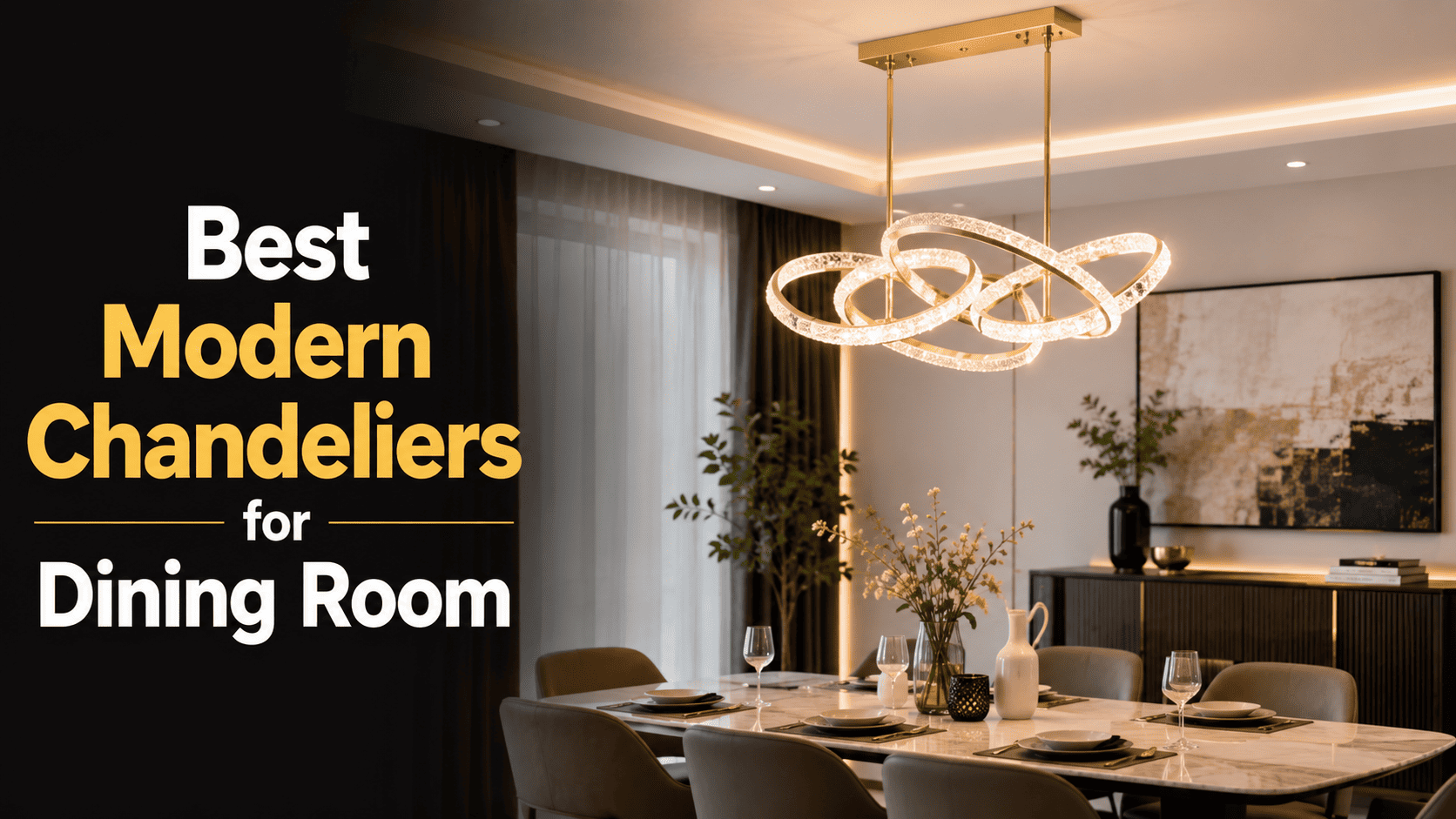 best modern chandeliers for dining room