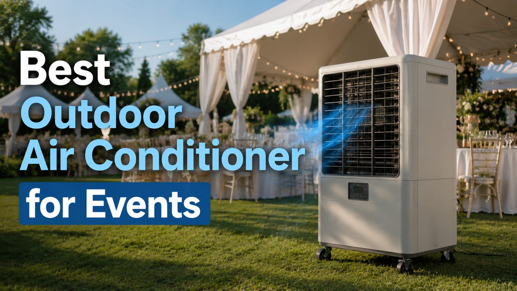 best outdoor air conditioner for events