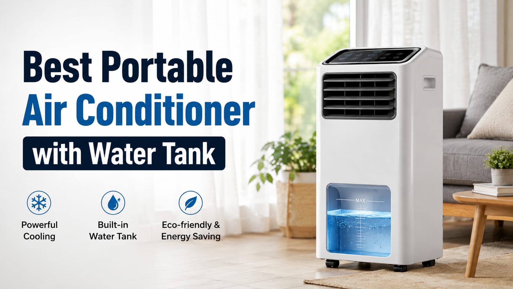 best portable air conditioner with water tank
