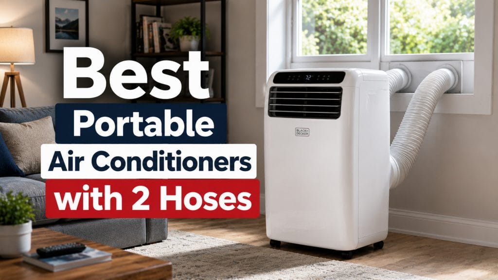 best portable air conditioners with 2 hoses