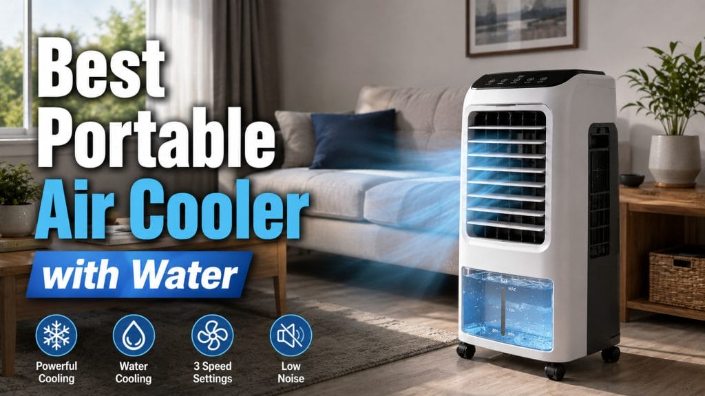 best portable air cooler with water