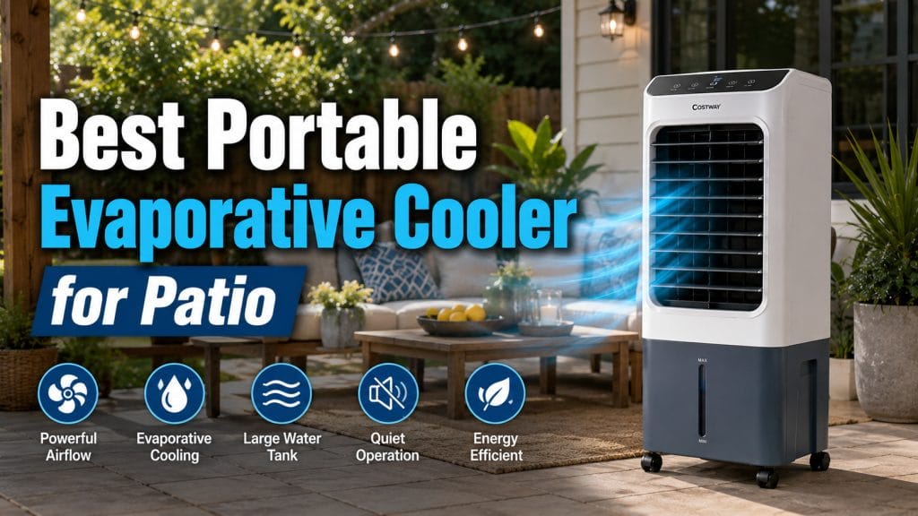 best portable evaporative cooler for patio