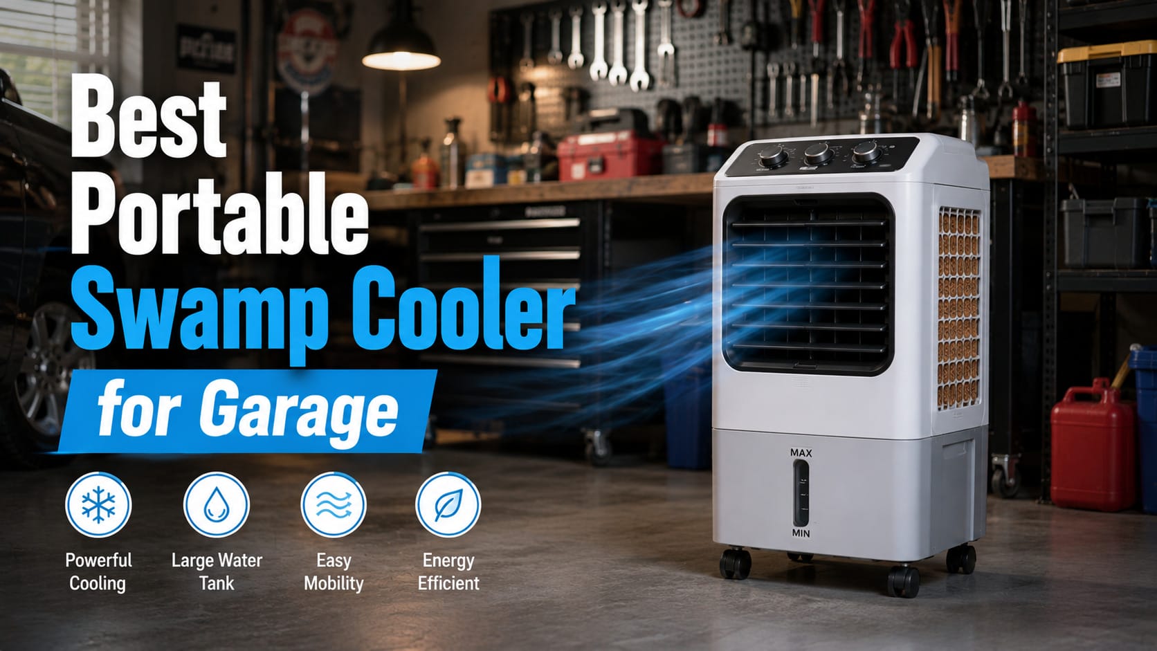 best portable swamp cooler for garage