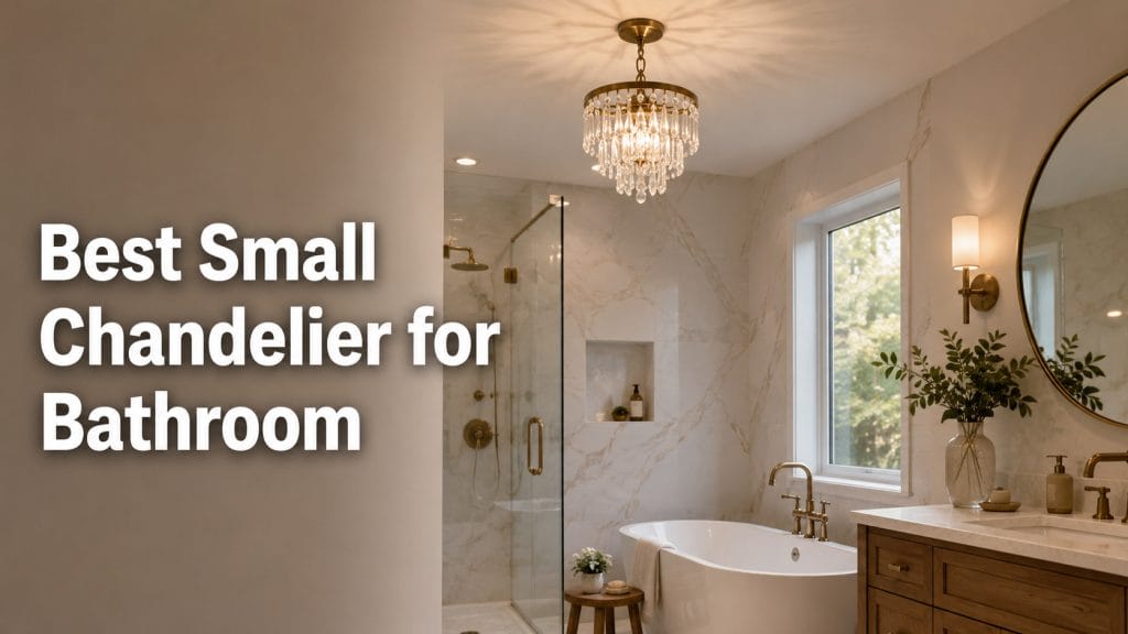 best small chandelier for bathroom