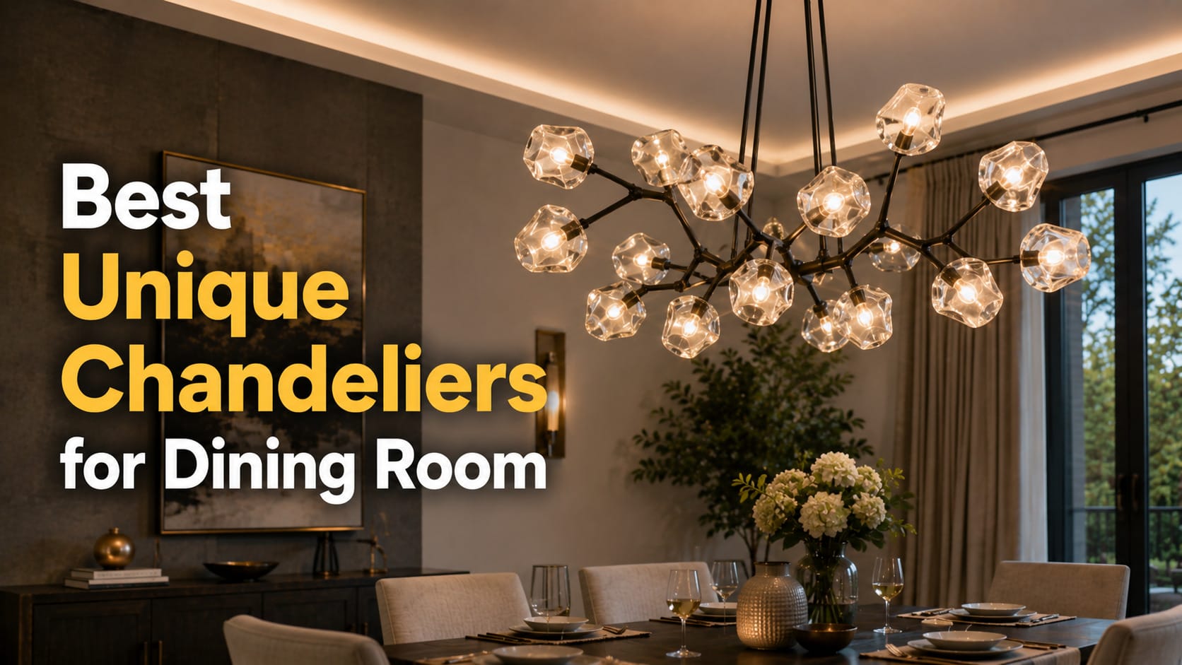 best unique chandeliers for dining room