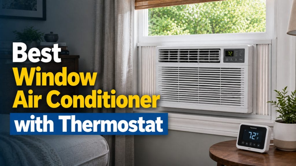 best window air conditioner with thermostat