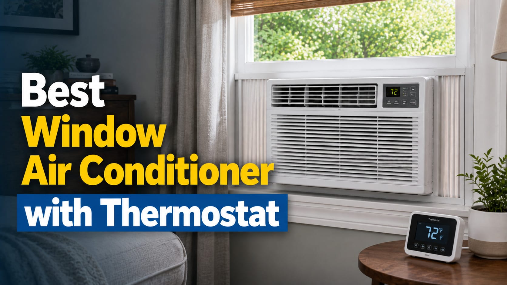 best window air conditioner with thermostat
